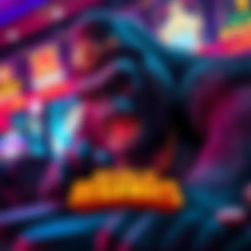 Dynamic Gameplay Experience Dynamic gameplay of Return of Kong Megaways featuring vibrant graphics