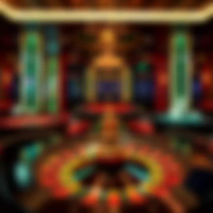 An immersive casino environment showcasing the excitement of roulette gameplay