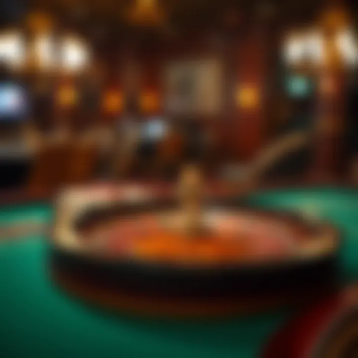 Online roulette experience on a digital platform