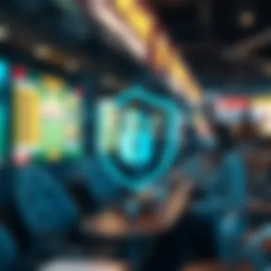 Infographic showcasing the benefits of secure online betting