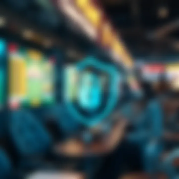 Infographic showcasing the benefits of secure online betting