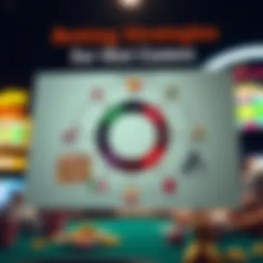 Betting Strategies for Slot Games A strategic diagram illustrating various betting strategies to enhance slot game performance.