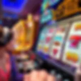 Visual representation of slot game mechanics