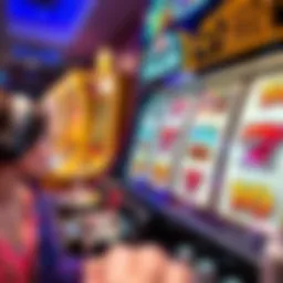 Visual representation of slot game mechanics