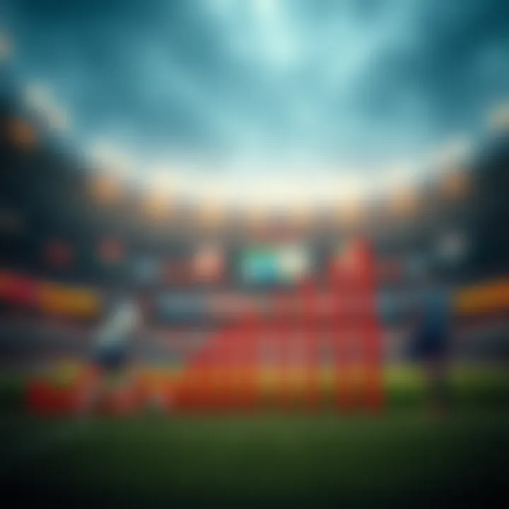 Graphical representation of sports betting statistics in Asia