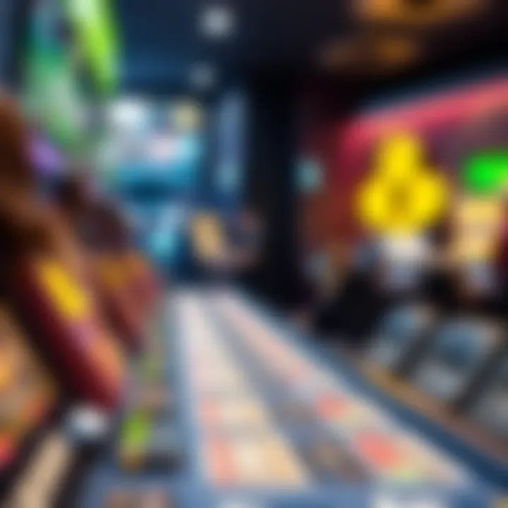 Diverse game offerings in a modern live casino setup