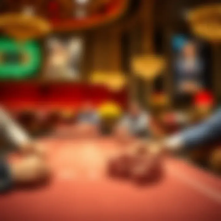 Comparison between traditional and live baccarat