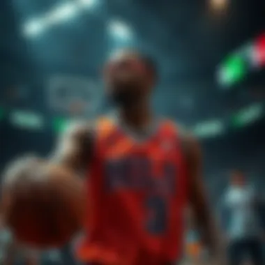 A visual representation of different types of NBA bets