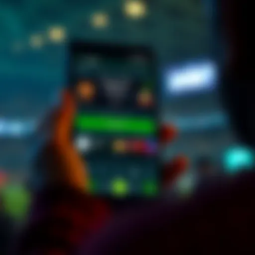 Unibet Android app interface overview
