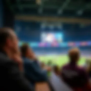 Community engagement during a live betting event