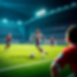 Dynamic soccer match broadcast